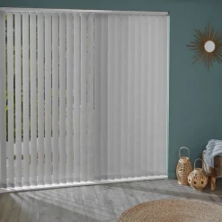 Brico Lamellen-Madeco 3298 Verticale Lamellen Deluxe 5 Stuks Grijs 8,9 X 280 Cm