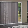 Brico Lamellen-Madeco 3896 Verticale Lamellen 5 Stuks Brandwerend Lichtdoorlatend Grijs 8,9 X 280 Cm