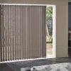 Brico Lamellen-Madeco 3328 Verticale Lamellen 5 Stuks Brandwerend Lichtdoorlatend Bruin 8,9 X 280 Cm