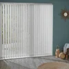 Brico Lamellen-Madeco 3474 Verticale Lamellen Corona 5 Stuks Wit 8,9 X 280 Cm