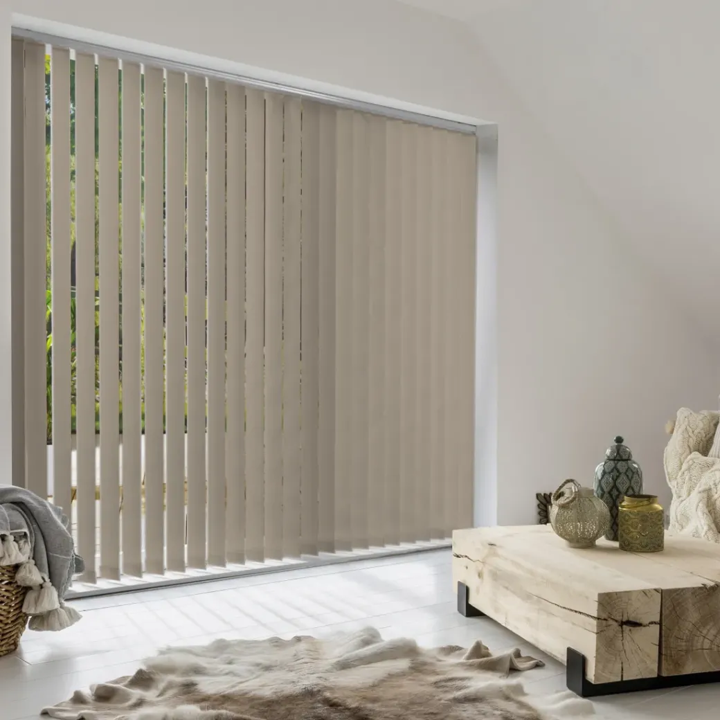 Brico Lamellen-Madeco 3121 Verticale Lamellen Alaska 5 Stuks Taupe 8,9 X 260 Cm