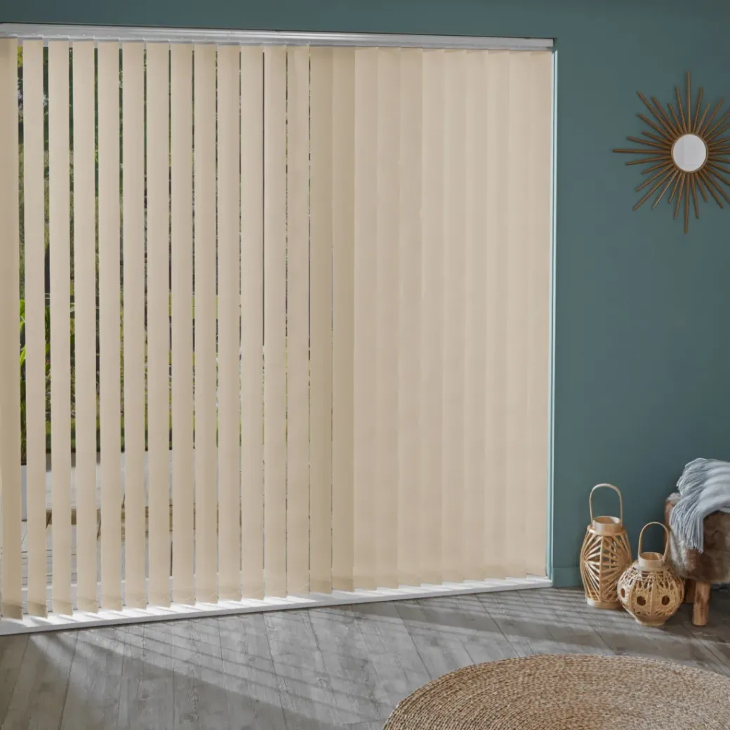 Brico Lamellen-Madeco 3223 Verticale Lamellen 5 Stuks Beige 8,9 X 280 Cm