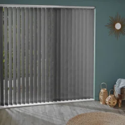 Brico Lamellen-Madeco 3293 Verticale Lamellen 5 Stuks Antraciet 8,9 X 280 Cm