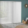 Brico Lamellen-Madeco 3316 Verticale Lamellen 5 Stuks Brandwerend Lichtdoorlatend Wit 8,9 X 280 Cm
