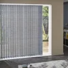 Brico Lamellen-Madeco 3695 Verticale Lamellen 5 Stuks Lichtdoorlatend Grijs-Zwart 8,9 X 280 Cm