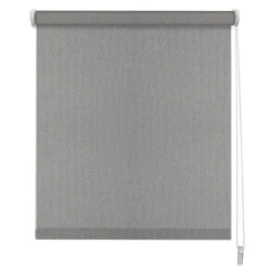 Brico Isolerende Raamdecoratie-Madeco Grey Thermisch Lichtdoorlatend Rolgordijn Lichtgrijs 120X190Cm