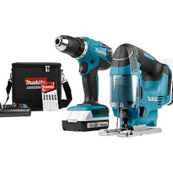 Makita Set Schroefboormachine + Decoupeerzaag|Brico New