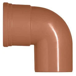 Martens Bocht Pvc Rood 87° 160 Mm|Brico Online