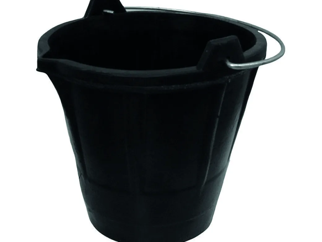 Martens Bouwemmer Met Tuit Rubber 12 Liter|Brico Best
