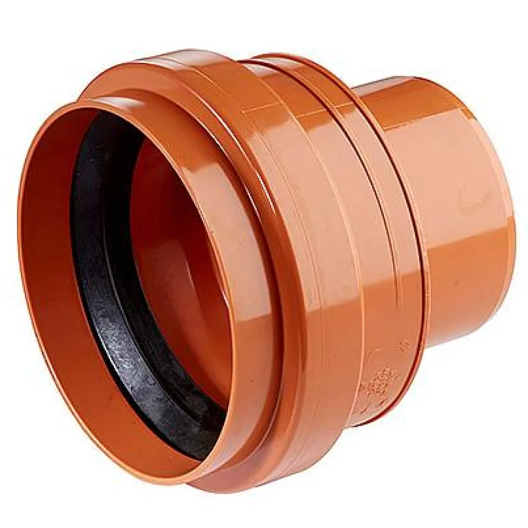 Martens Overgangstuk Riool Pvc Rood 110 Mm|Brico Hot