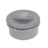 Martens Pvc Eindstop Met Schroefdeksel O80Mm Grijs|Brico Outlet