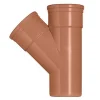 Martens T-Stuk Pvc Rood 45° 125 X 125 Mm|Brico Discount
