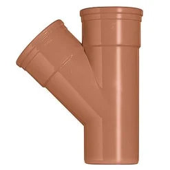 Martens T-Stuk Pvc Rood 45° 125 X 125 Mm|Brico Discount