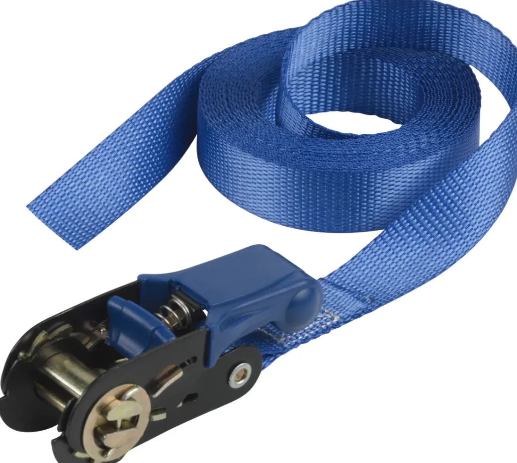 Brico Spanbanden-Master Lock Spanbanden + Klem 5Mx5Mm Blauw