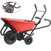 Matador Kruiwagen 90Ltr Ergo Toro® Ct Rode Bak Met Luchtbanden|Brico Discount