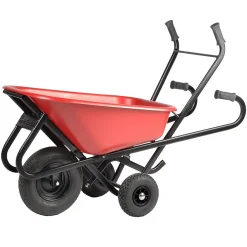 Matador Kruiwagen 90Ltr Ergo Toro® Ct Rode Bak Met Luchtbanden|Brico Discount