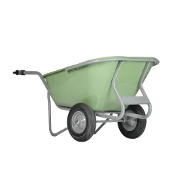 Matador Kruiwagen Noka 230 Vv 2 Luchtbanden En Hdpe Bak|Brico Hot