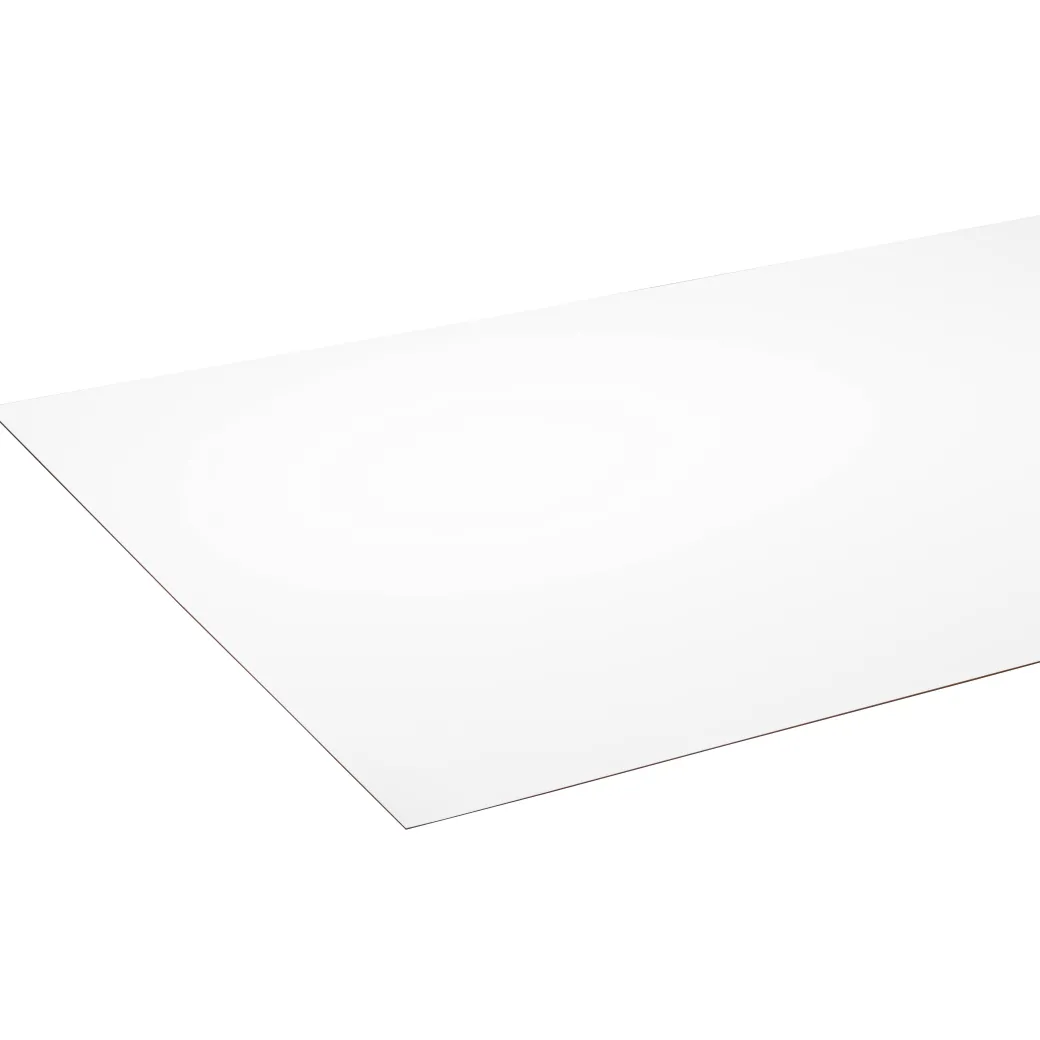 Mdf-Plaat Gelakt 1-Zijdig Wit 244X122Cm 3Mm|Brico Clearance