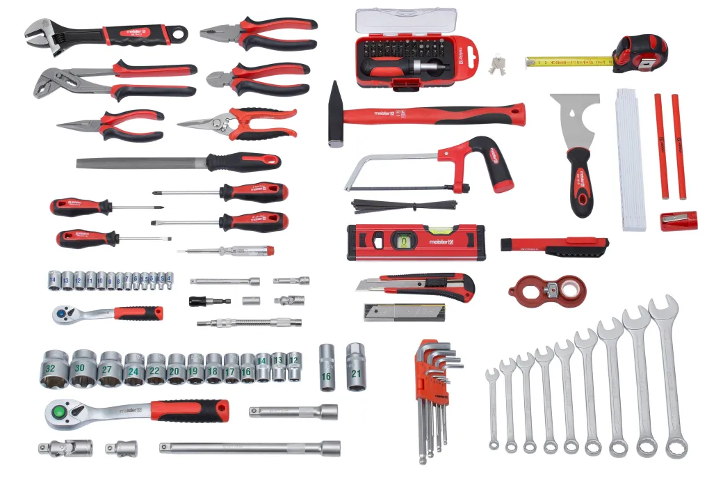 Meister Gereedschapset 131-Delig In Koffer|Brico Discount