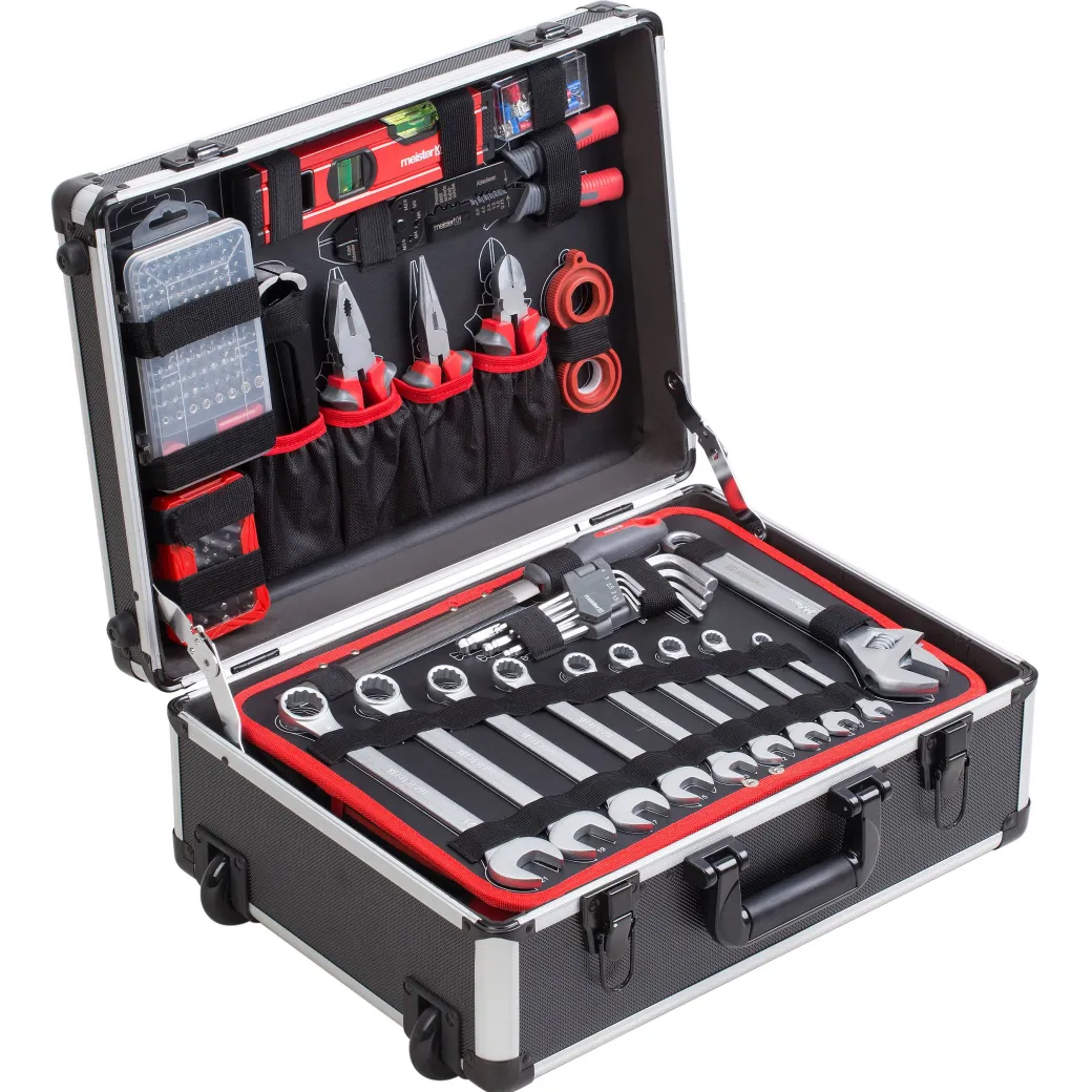Meister Gereedschapskoffer Met Trolleyfunctie - 230 Stuks|Brico Sale