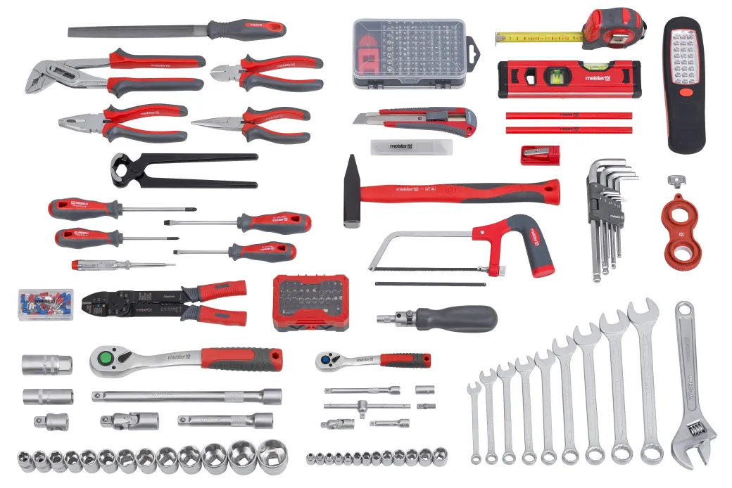 Meister Gereedschapskoffer Met Trolleyfunctie - 230 Stuks|Brico Sale