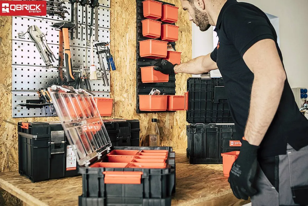 Modulaire Set Voor Het Opbergen En Vervoeren Van Gereedschap. Grote Capaciteit, Maximale Belasting 35 Kg.|Brico Clearance