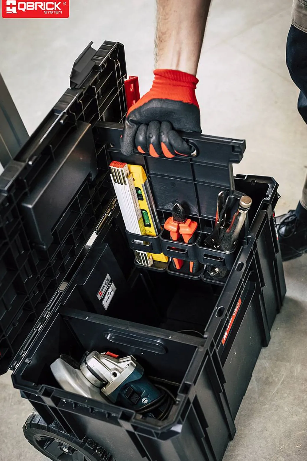 Modulaire Set Voor Het Opbergen En Vervoeren Van Gereedschap. Grote Capaciteit, Maximale Belasting 35 Kg.|Brico Clearance