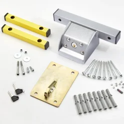 Brico Kabelsloten-Mottez Anti-Diefstal Garagedeur Grijs