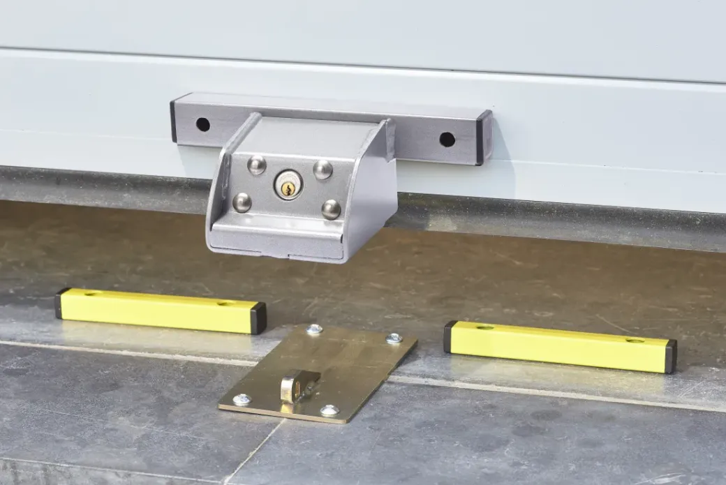Brico Kabelsloten-Mottez Anti-Diefstal Garagedeur Grijs