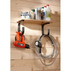Mottez U-Haak 20 Cm Zwart|Brico