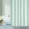 Msv Douchegordijn Camberra Groen 180Cm|Brico Outlet