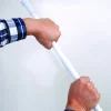 Msv Douchestang 110-200Cm Uitschuifbaar Wit|Brico Online