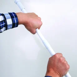 Msv Douchestang 110-200Cm Uitschuifbaar Wit|Brico Online