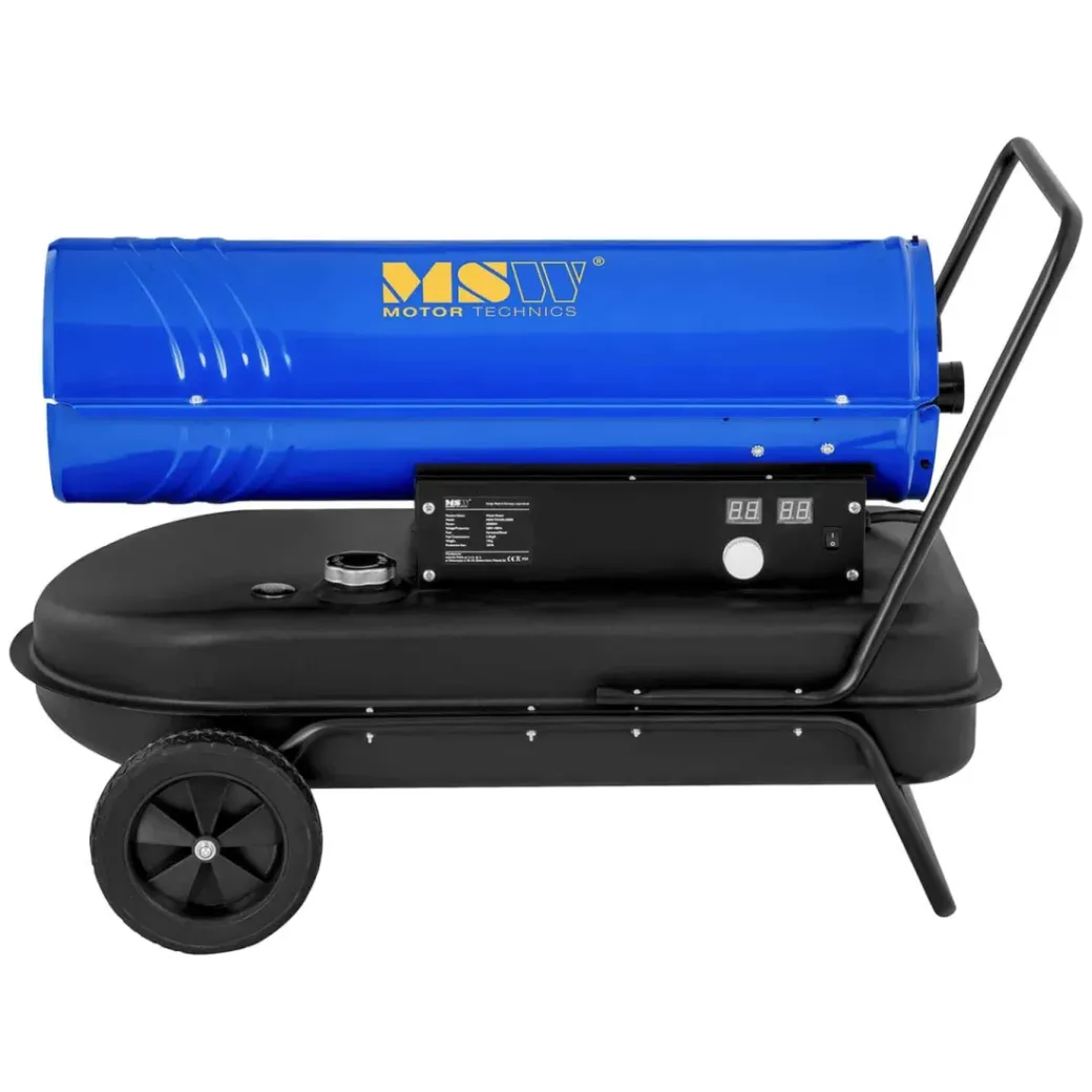 Brico Keramische Kachels & Blaasverwarming<Msw Diesel-Heteluchtkanon Inclusief Wagen - 30 Kw - 38 L Msw-Tw-Dh-30000