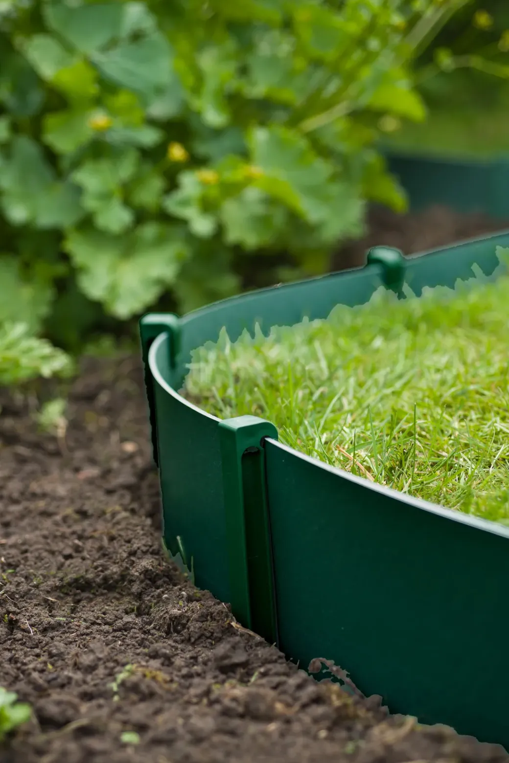 Brico Opsluitbanden & Boordstenen-Nature Grondpennen Voor Tuinborder Polyethyleen Groen 1,9X1,8X26,7Cm 10 Stuks