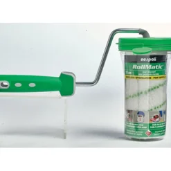 Brico Verfborstels-Nespoli Rol Met 'Rollmatic-Systeem' Teflon 18Cm