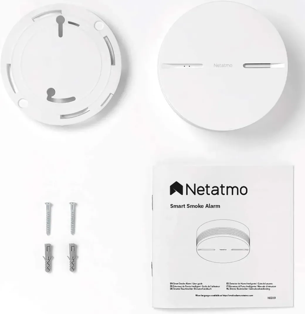 Brico Brandbeveiliging-Netatmo Slimme Rookmelder Wit 2St.