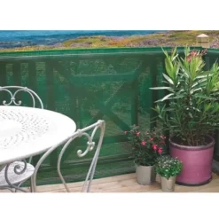 Brico Balkonschermen-Nortene Privacyscherm Closta Groen 500X150Cm