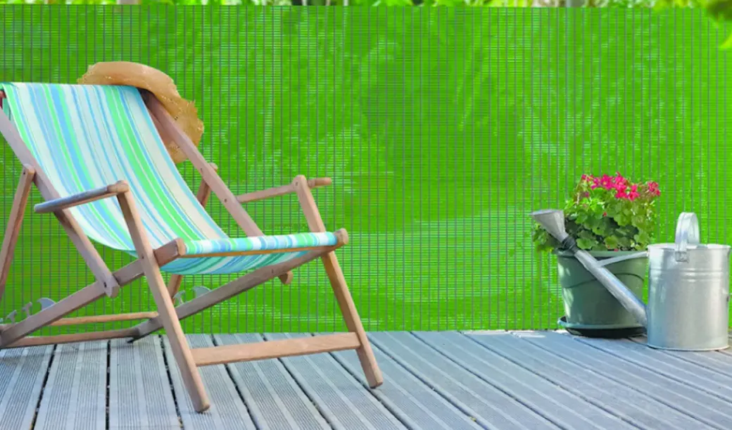 Brico Balkonschermen-Nortene Scherm Panama Groen 1X3M