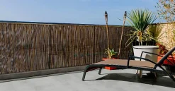 Nortene Tuinscherm Fency Kastanjebruin 1X3M|Brico Best
