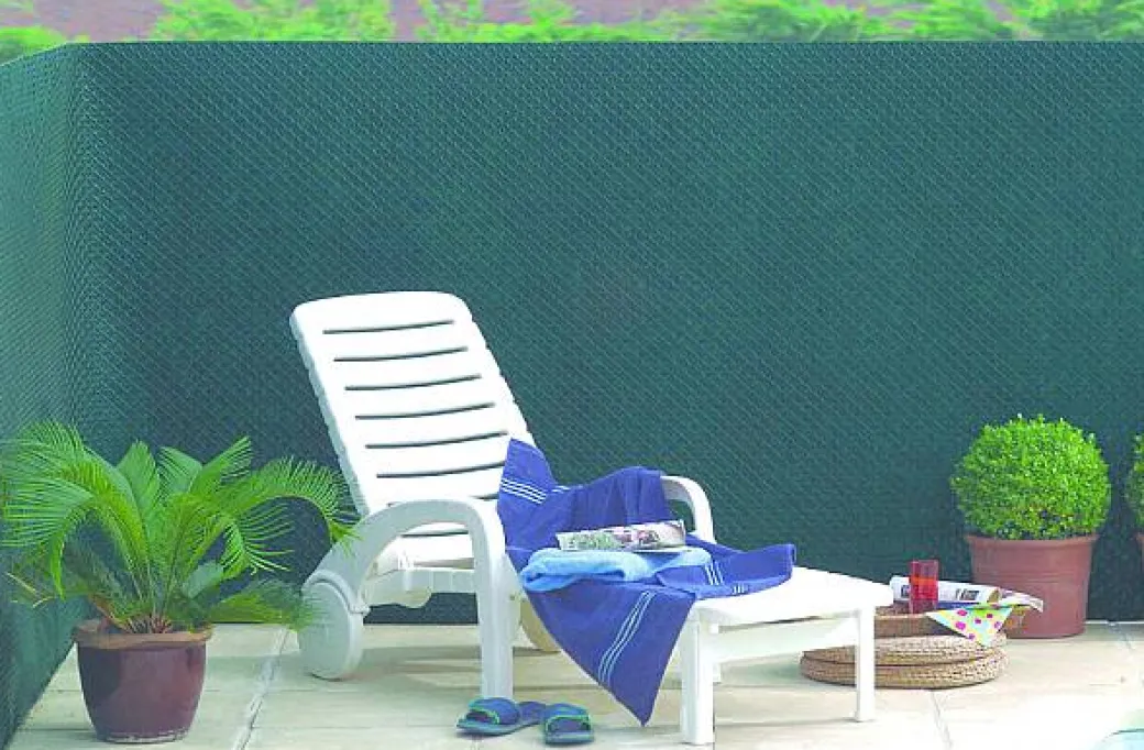 Nortene Tuinscherm Plastic Groen 1X3M|Brico Hot