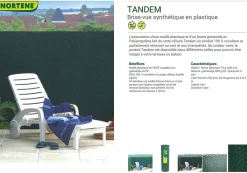 Nortene Tuinscherm Plastic Groen 1X3M|Brico Hot