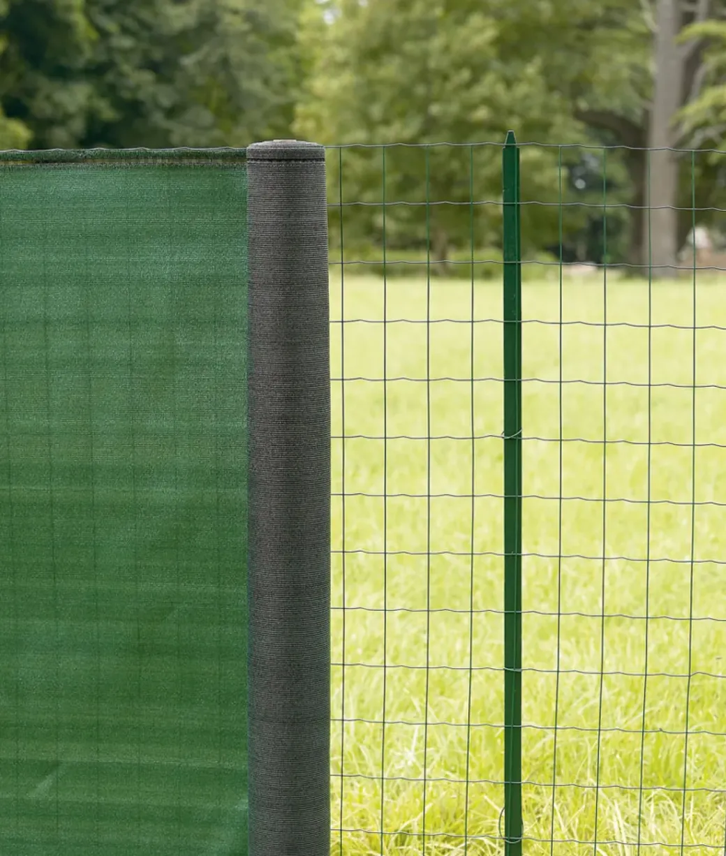 Brico Balkonschermen-Nortene Zichtdoek Zichtbelemmering Supratex Groen 1,2X5M