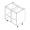 Onderkast Keuken Modulo Wit 80Cm|Brico Online