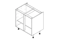 Onderkast Keuken Modulo Wit 80Cm|Brico Online