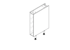 Onderkast Kruidenrek Keuken Modulo Wit 15Cm|Brico Online
