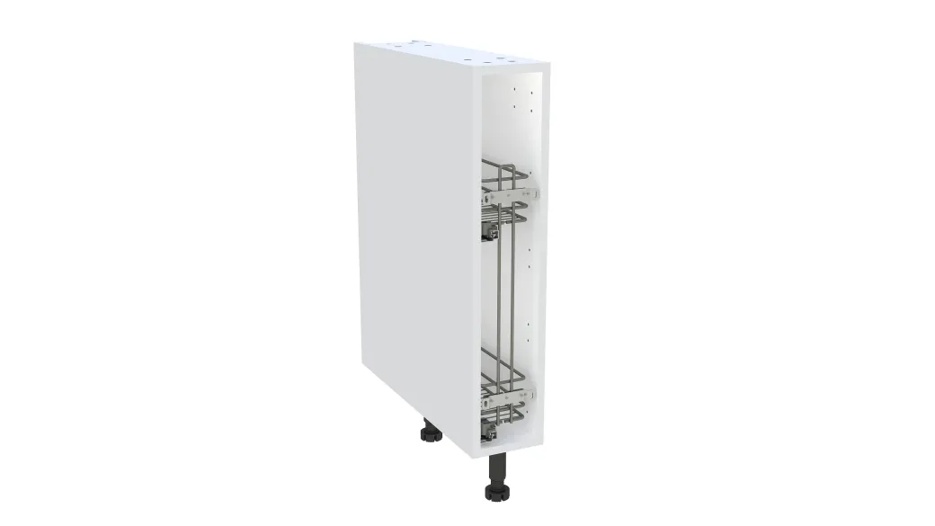 Onderkast Kruidenrek Keuken Modulo Wit 15Cm|Brico Online