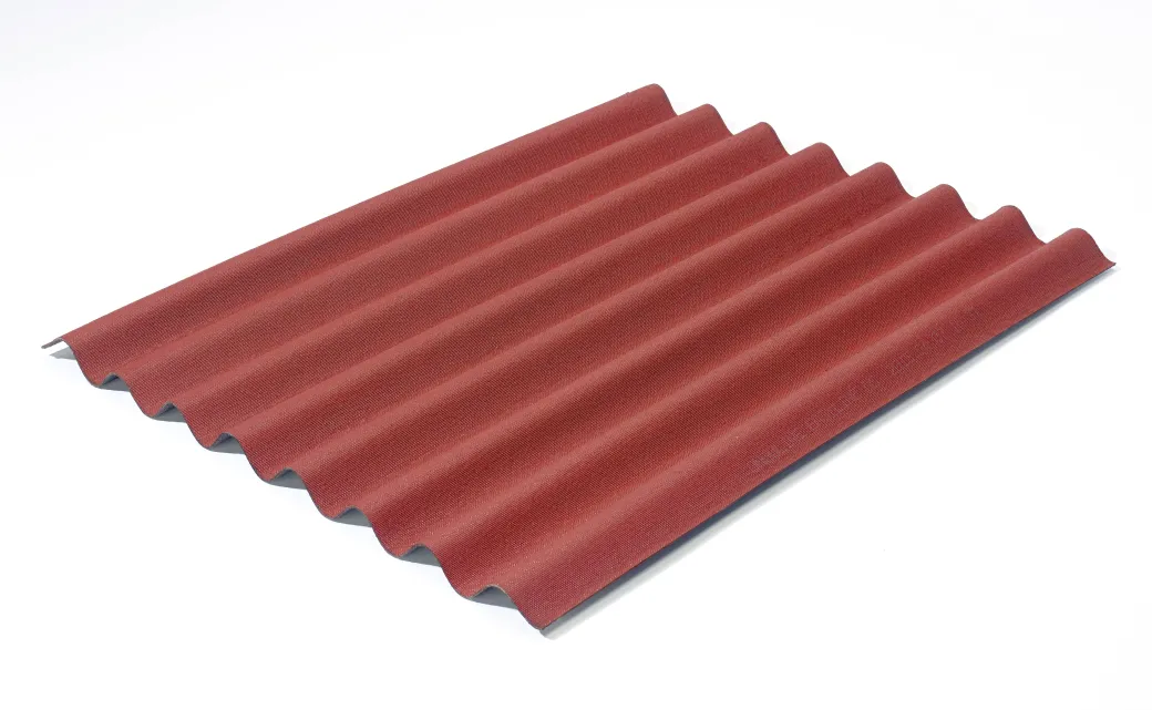 Onduline Golfplaat Easyline Rood Intens 76X100Cm|Brico New