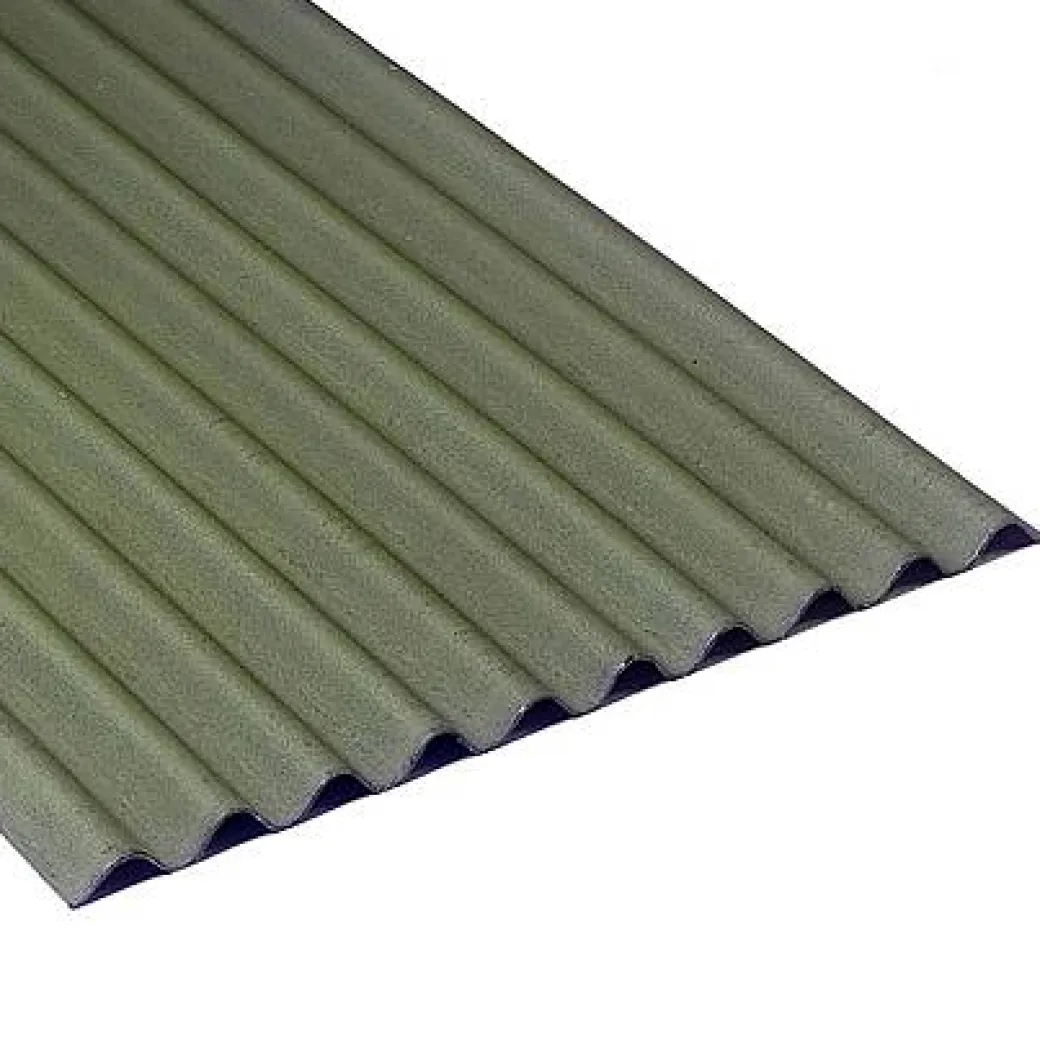 Onduline Plaat 'Easyline' Groen 76 X 100 Cm|Brico Discount