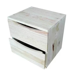 Opbergkubus 2 Laden Den 36X36X30Cm|Brico Online